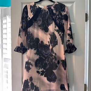 Little Mistress Floral 3/4 Sleeve Dress - Women's Sz 6 - M